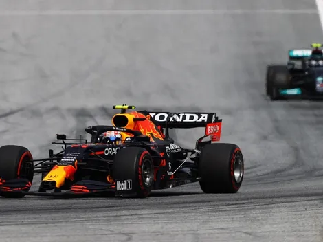 Checo Pérez se quedó a nada de su tercer podio consecutivo en Estiria