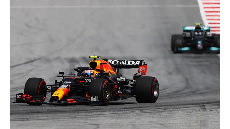Checo Pérez se quedó a nada de su tercer podio consecutivo en Estiria