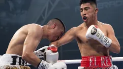 Martínez regresó con un tremendo KO. (TW: @DAZNBoxing)