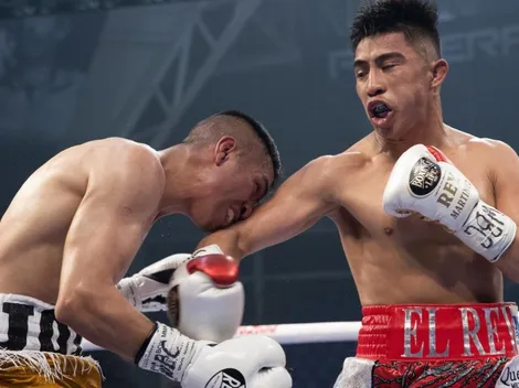 Rey Martínez volvió y retuvo su Título Mundial Mosca CMB con un excelente KO