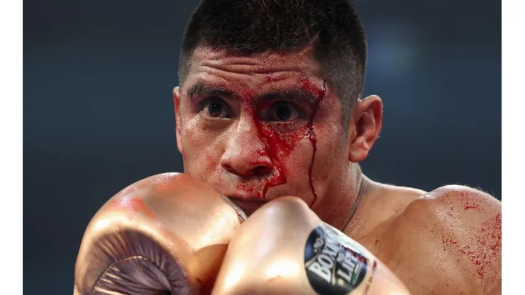Argumedo no pudo ante Daniel Matellón. (Foto: @DAZNBoxing)