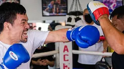 La velocidad de Manny Pacquiao impresiona en su preparación para Errol Spence