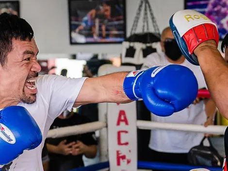 La velocidad de Manny Pacquiao impresiona en su preparación para Errol Spence