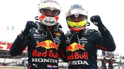 Checo Pérez y Max Verstappen, de gran temporada 2021.