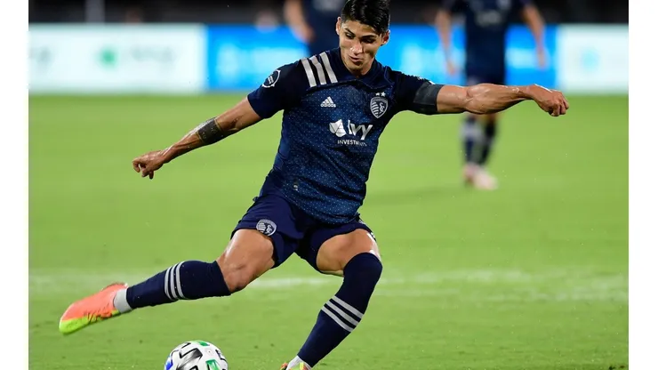 Pulido no anotó en la victoria de Sporting Kansas City. (Foto: Getty)