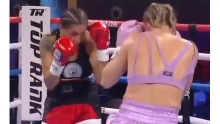 La Pantera Farías hizo que a Mikaela Mayer le costara sangre la victoria
