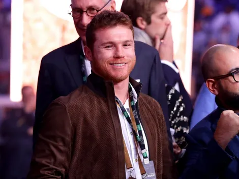 Canelo Álvarez llegó al estadio jalisco y le dedicó unas palabras Julio César Chávez