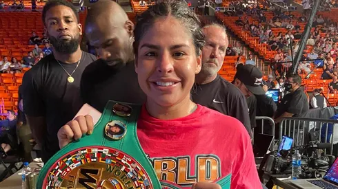 Marlen Esparza es la nueva campeona mundial de peso mosca del CMB