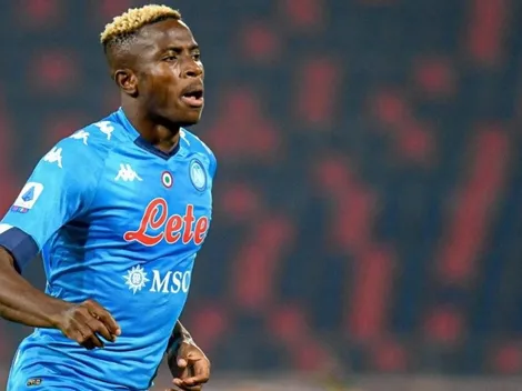 Víctor Osimhen entrena con la camiseta de Pumas UNAM