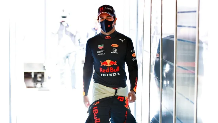 Checo Pérez, piloto mexicano de Red Bull Racing.