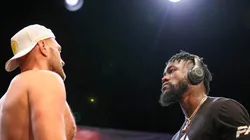 Así fue el cara a cara entre Tyson Fury y Deontay Wilder. (Foto: Getty)