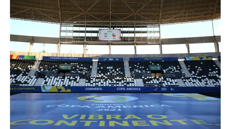 Estadio Olímpico Nilton Santos. una de las sedes de la Copa América 2021 (Foto: Getty Images).