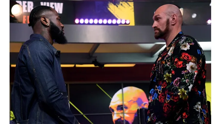Tyson Fury y Deontay Wilder se verán cara a cara este martes