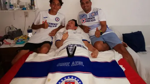 La familia Luna Beltrán conmovió con su festejo por el Campeonato de Cruz Azul.