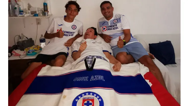 La familia Luna Beltrán conmovió con su festejo por el Campeonato de Cruz Azul.