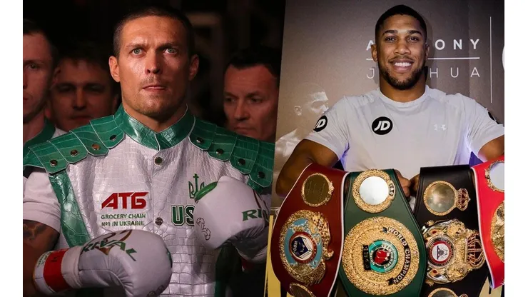 Joshua y Usyk se enfrentarán el próximo 25 de septiembre.