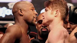 Canelo Álvarez tundió a Floyd Mayweather y su pelea con Logan Paul. (JAM Media)