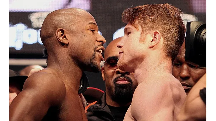 Canelo Álvarez tundió a Floyd Mayweather y su pelea con Logan Paul. (JAM Media)