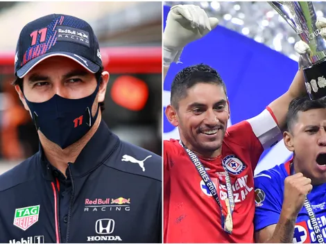 La felicitación de Checo Pérez a Cruz Azul por su título en la Liga MX