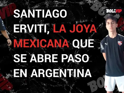 El hijo mexicano de Walter Erviti que se abre paso al futbol