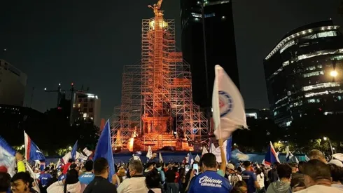 Las cosas más extrañas en los festejos del título. (Foto: Bolavip)