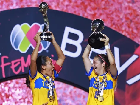 Doble medalla: Tigres UANL también ganó el Campeón de Campeones Femenil