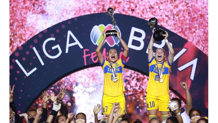 Tigres Femenil campeón del Guardianes 2021 de la Liga MX. (Imago 7)