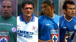 Figuras del Cruz Azul campeón 1997. (JAM Media)