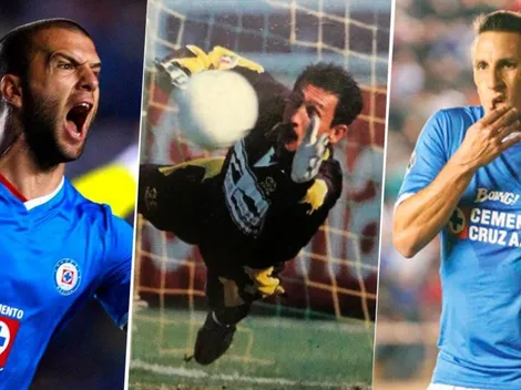 Las 10 estrellas que jugaron en Cruz Azul y nunca fueron campeones de Liga MX