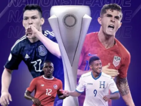 Concacaf presentó el primer trofeo de la Nations League