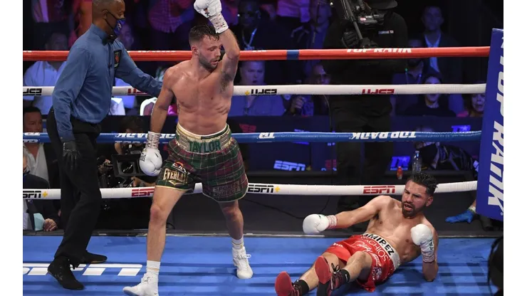 Taylor destruyó a Ramírez en Las Vegas.