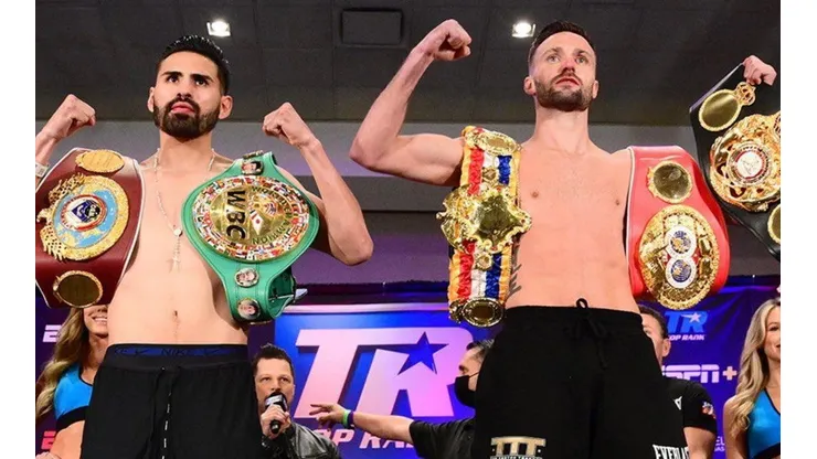 Taylor y Ramírez listos para la guerra.