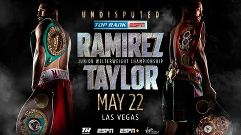 José Ramírez vs Josh Taylor: cartelera completa y títulos mundiales en juego