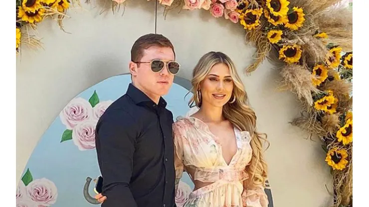 Canelo Álvarez y Fernanda Gómez se casaron por civil: los detalles de la ceremonia