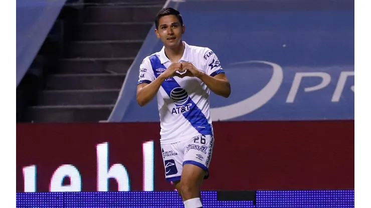 Salvador Reyes, futbolista de Puebla.
