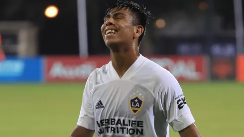 Efraín Álvarez, futbolista de LA Galaxy.