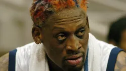 Dennis Rodman, genio y figura que pasó por Fuerza Regia. (Foto: Getty Images)