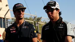 Daniel Ricciardo y Sergio Pérez, pilotos de Fórmula 1