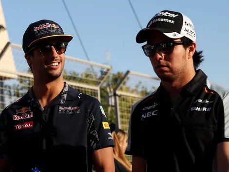 Hermana de Checo Pérez coqueteó a Daniel Ricciardo