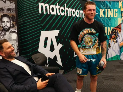 El picante comentario de Canelo Álvarez a Eddie Hearn