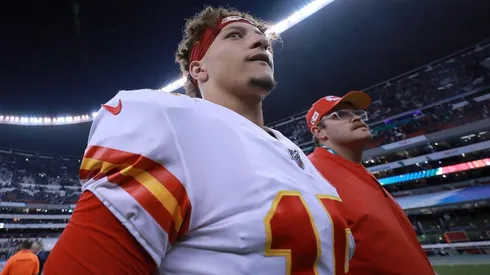 Patrick Mahomes en el Estadio Azteca