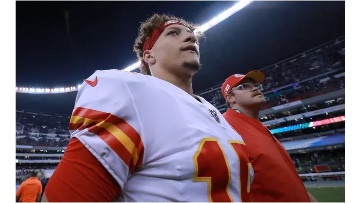 Patrick Mahomes en el Estadio Azteca