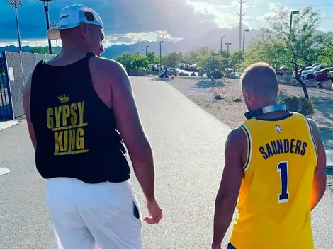 Afectuoso mensaje de Tyson Fury a Saunders tras su derrota ante Canelo Álvarez