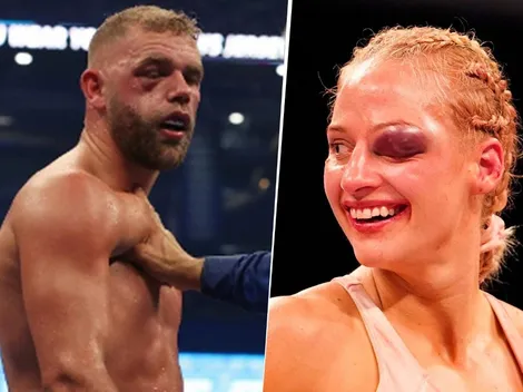 La Bombardera rubia presumió resistir más que Billy Joe Saunders