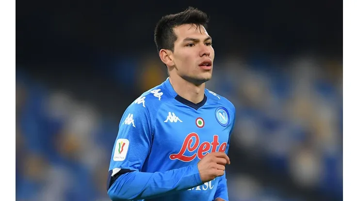 Hirving "Chucky" Lozano, Napoli vs. Udinese por la Serie A (Foto: Getty Images)