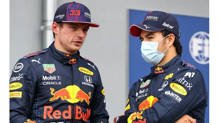 Max Verstappen y Checo Pérez, pilotos de Red Bull Racing Honda.