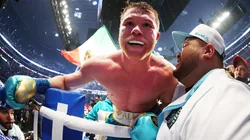 La arenga de Canelo Álvarez al pueblo mexicano tras su victoria
