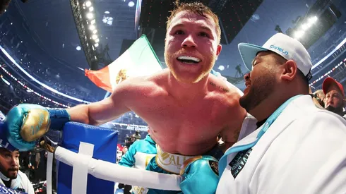 La arenga de Canelo Álvarez al pueblo mexicano tras su victoria