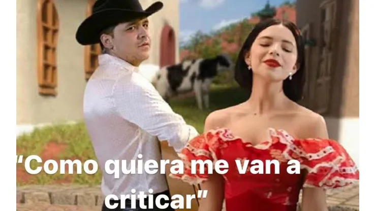 Los memes estallaron contra Ángela Aguilar.