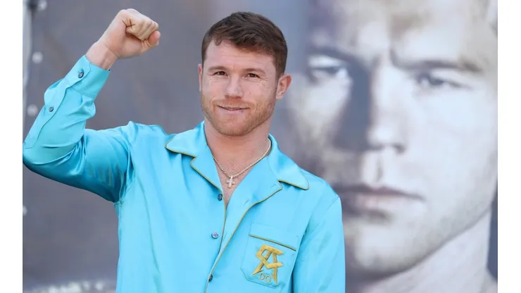 Canelo Álvarez fue recibido como un rey.